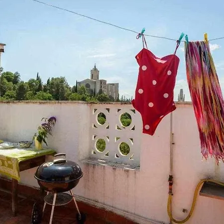 Sleep And Terrace Loft In Sant Daniel Girona